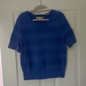 MICHAEL Michael Kors Royal Blue Short Sleeve Top